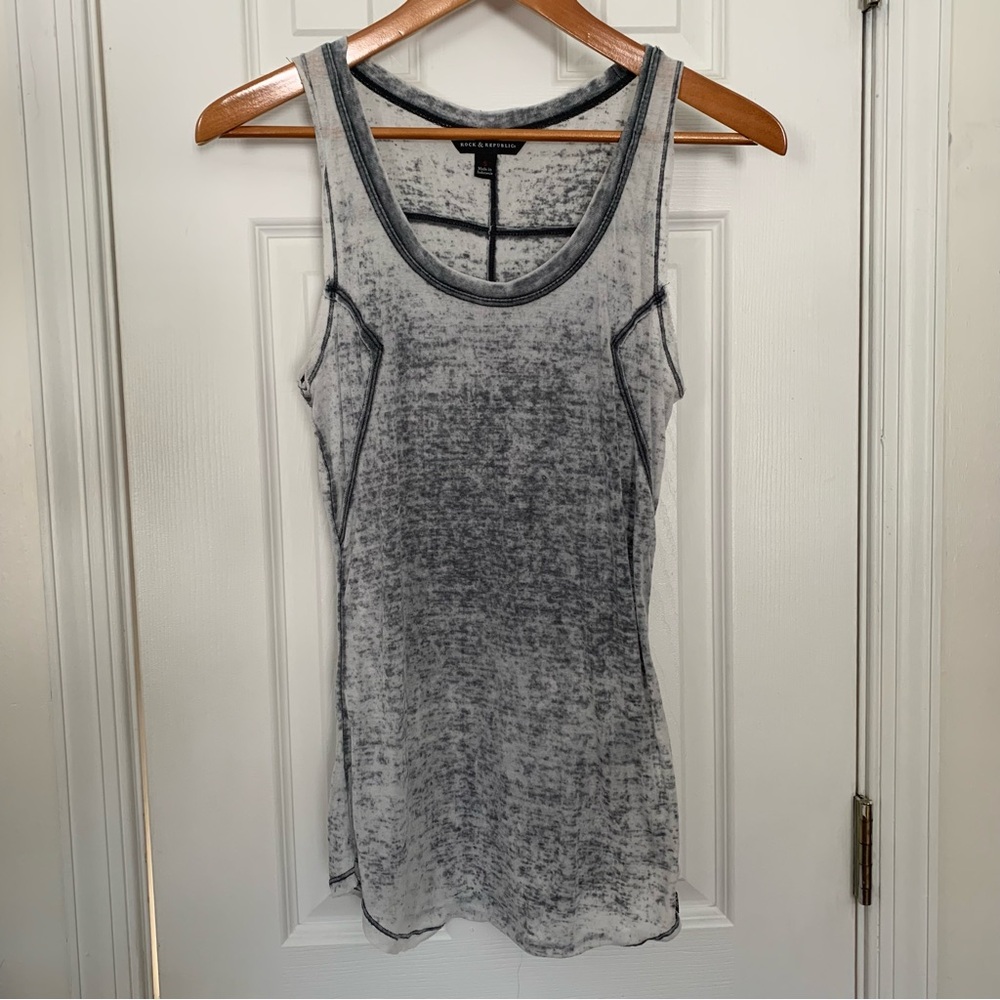 Retro Rock & Republic Blackout Burnout Tank